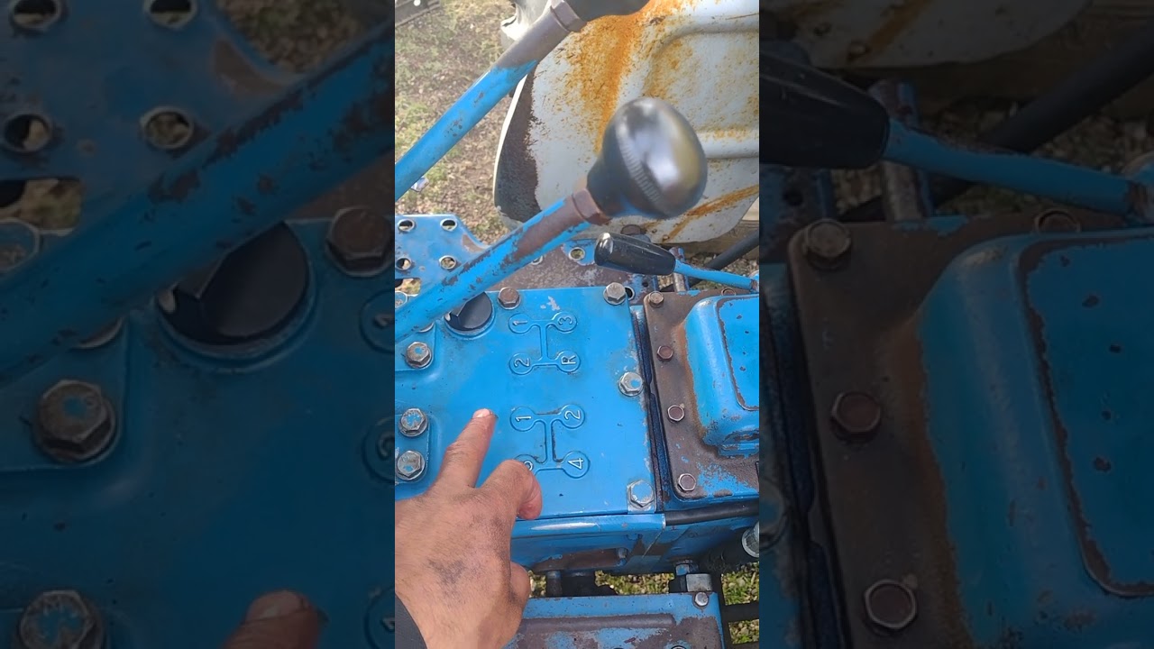 tractor ford f1700 shifter stuck 1
