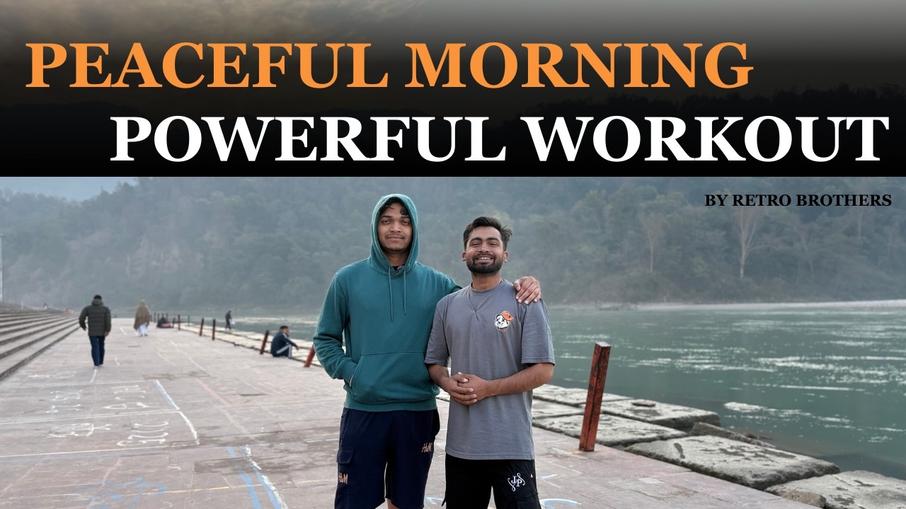 Peaceful Morning Powerful Workout 🏋️ || By Retro Brothers#workout