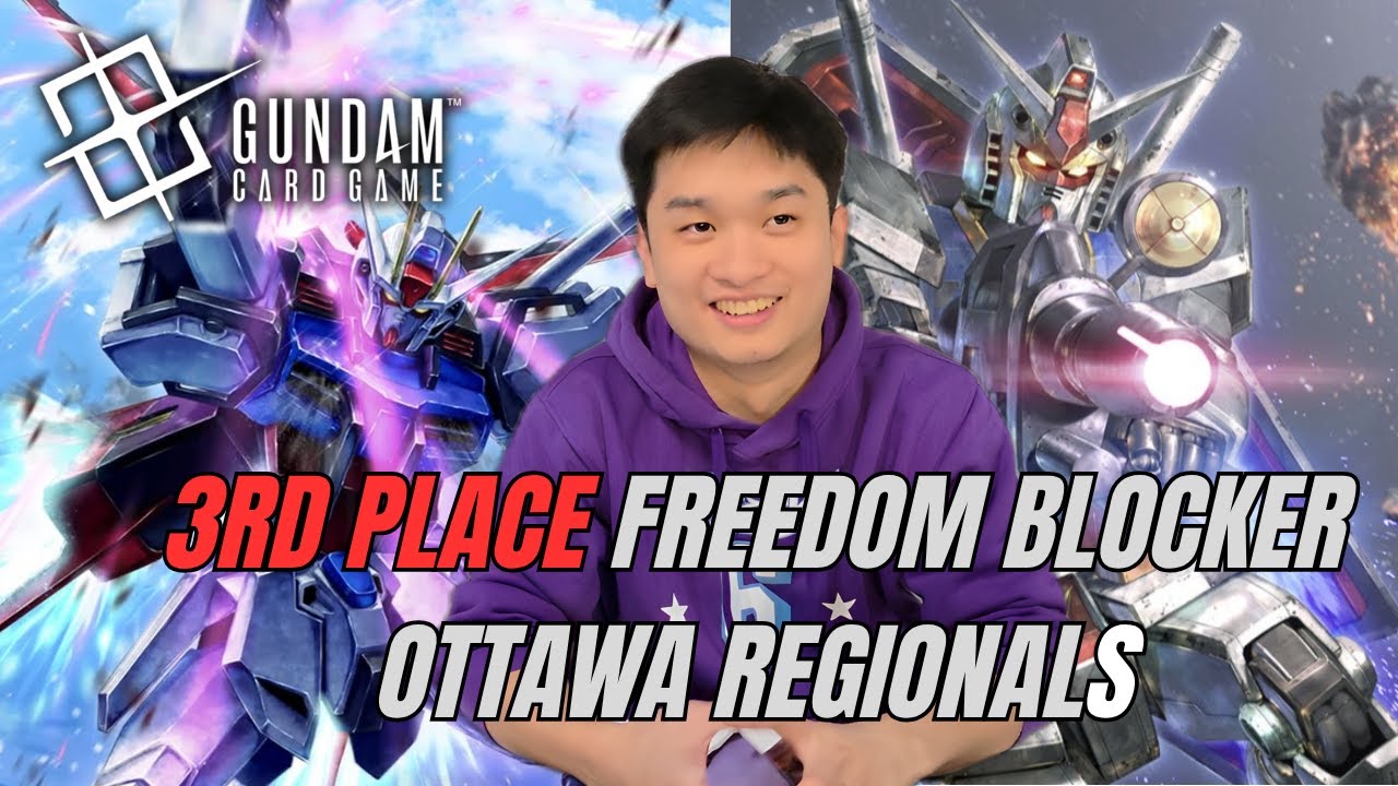 3rd Place Ottawa Regional Freedom Blocker Deck Profile | Gundam TCG