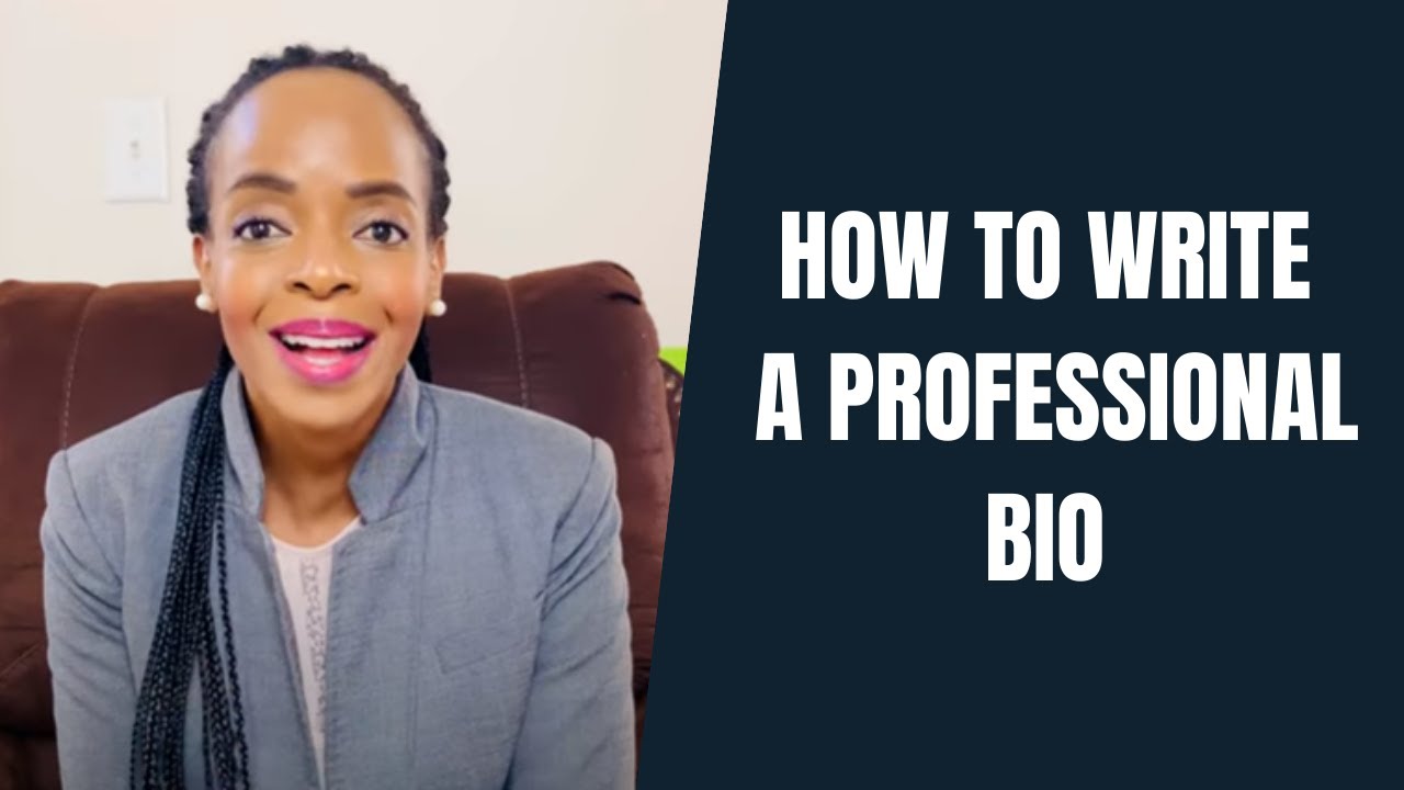 How to Write a Professional Bio | Best Professional Bio Example