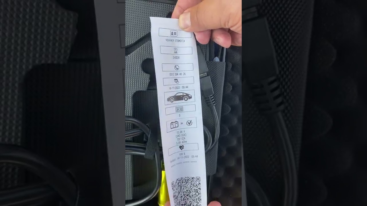VOLKHER AKÜ TEST CİHAZI YAZICILI VE ŞASE,MARŞ,ŞARJ DİNAMOSU TESTİ
