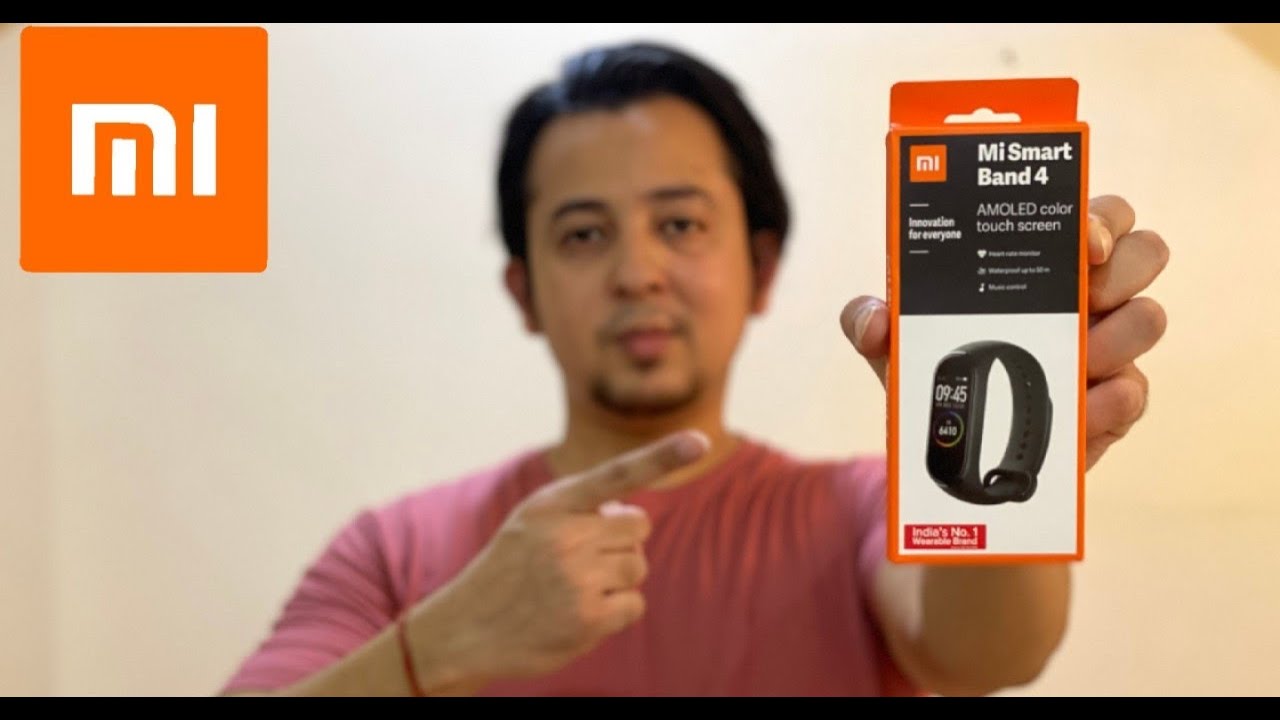Mi Band 4 setup with iPhone 11 Pro Max - Unboxing review and Setup