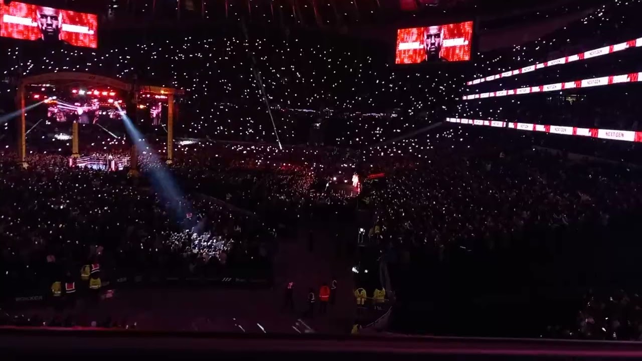 Chris Eubank Walk Out at Tottenham Hotspurs Stadium 15th November 2025