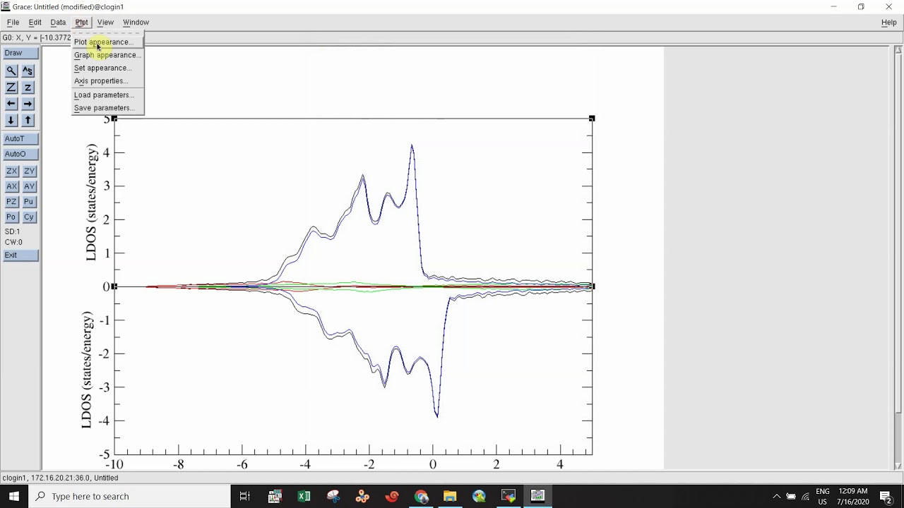 [XMGRACE] LDOS PLOTTING