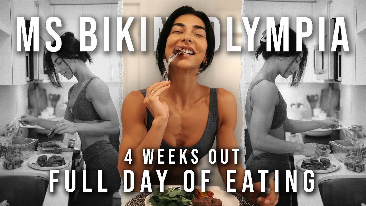 MS BIKINI OLYMPIA | Ep. 9: Full Day of Eating — 4 Weeks Out