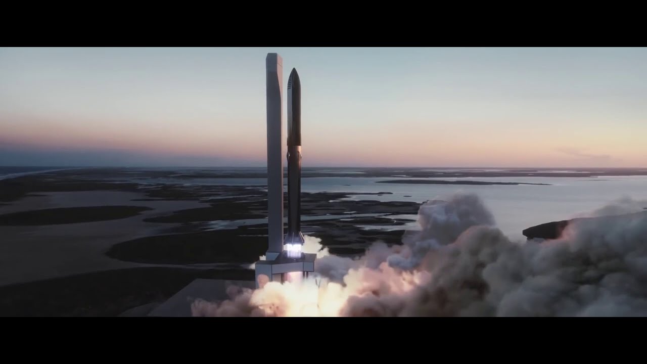 SpaceX Starship Launch Animation!