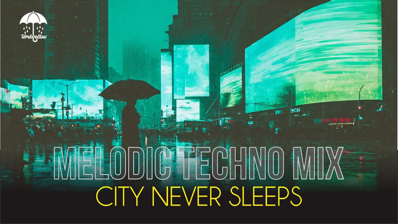 Melodic Techno Mix – Late Night Rain Over City 🌧 Tale Of Us, Adriatique, Colyn, Anyma