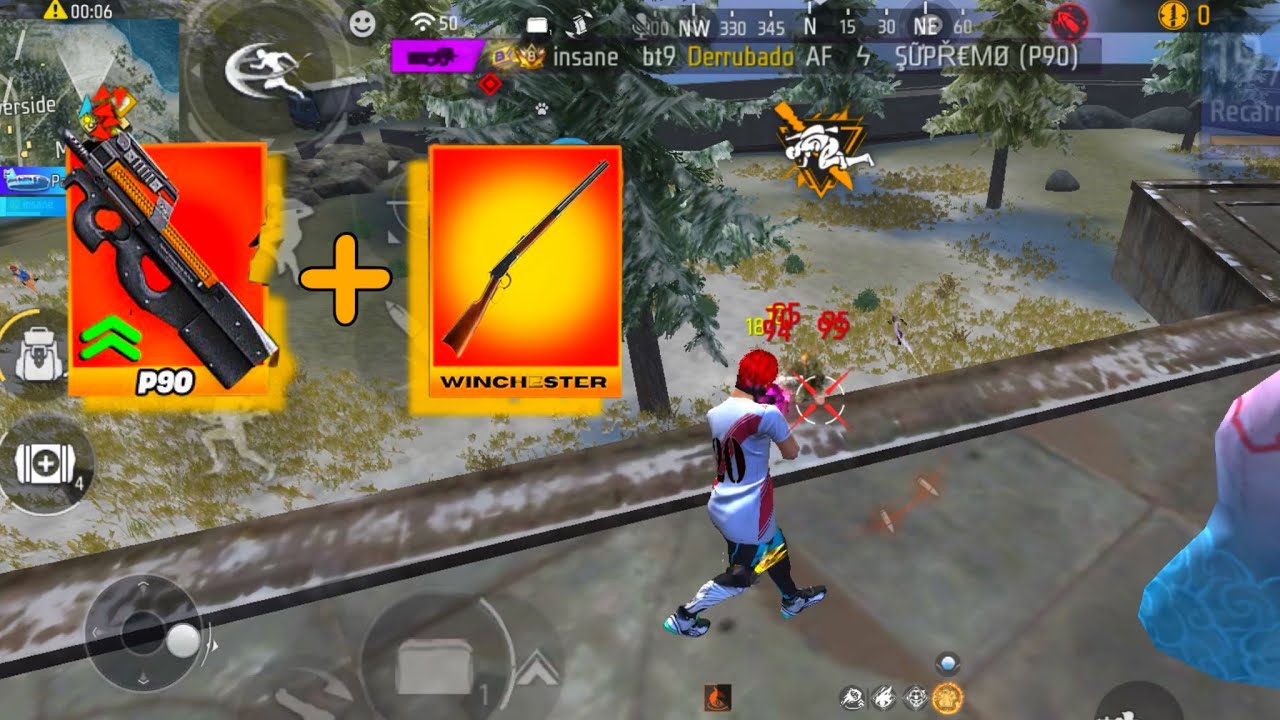 TESTEI AS ARMAS MAIS APELONAS DO FREE FIRE SOLO VS SQUAD E ESSE FOI O RESULTADO…