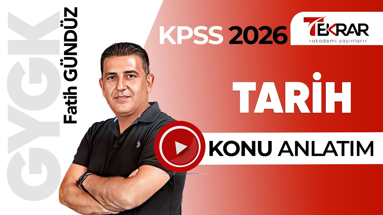 72) Tarih - 20. Yüzyıl Osmanlı Tarihi 4 - Fatih Gündüz