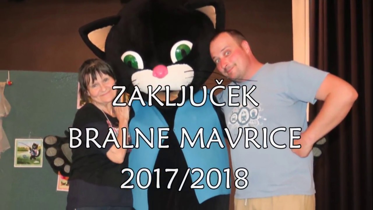 Zaključek Bralne mavrice 2017/2018 s predstavo Maček Muri išče kroniko
