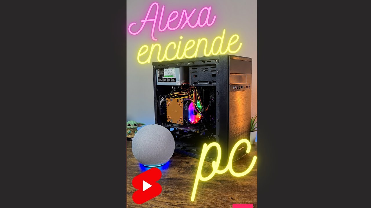 🔴ENCIENDE y APAGA el PC con ALEXA y GOOGLE por VOZ - TUYA #Shorts