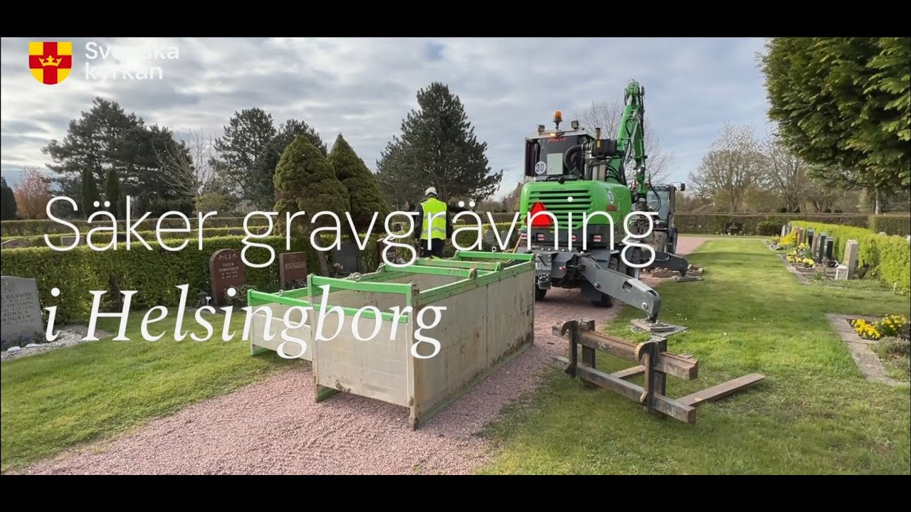 Säker gravgrävning i Helsingborg