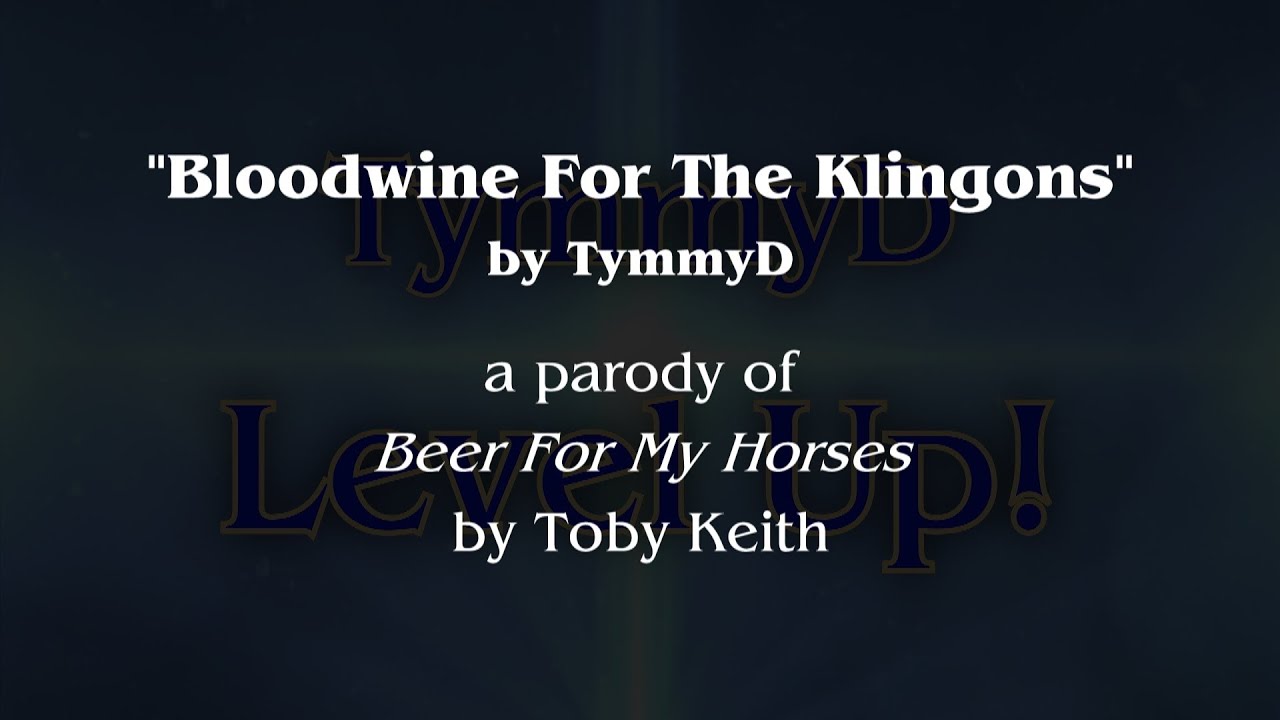 Bloodwine for the Klingons (STO Parody