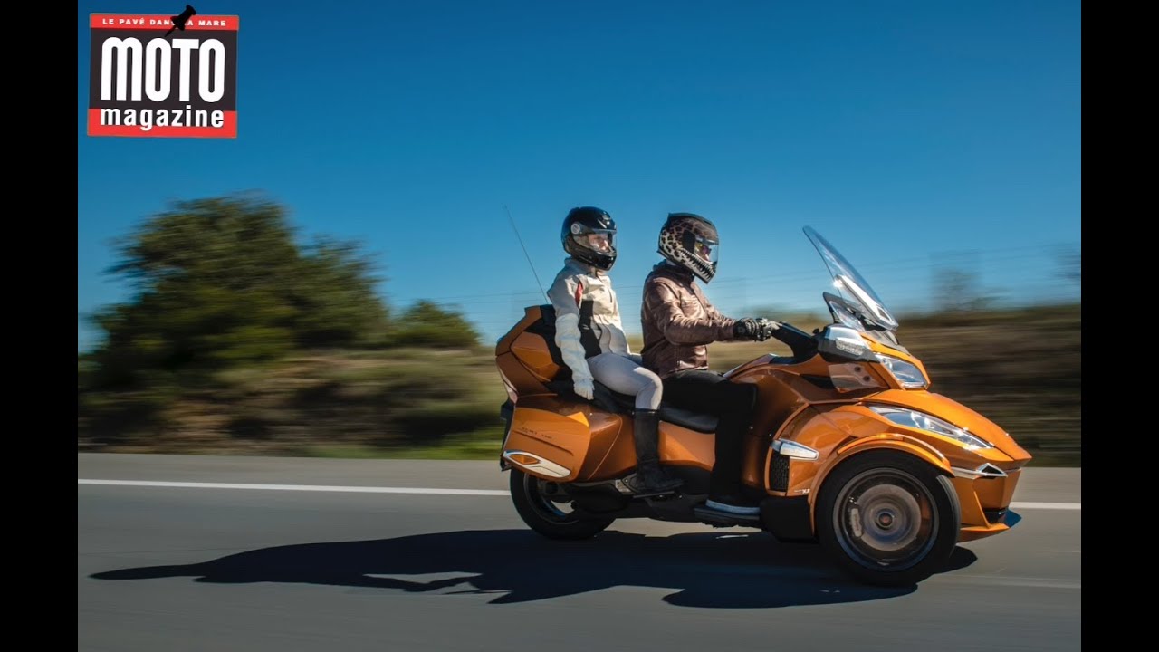 Essai Can am Spider RT 2014 - un 1330 cm3 à trois cylindres !