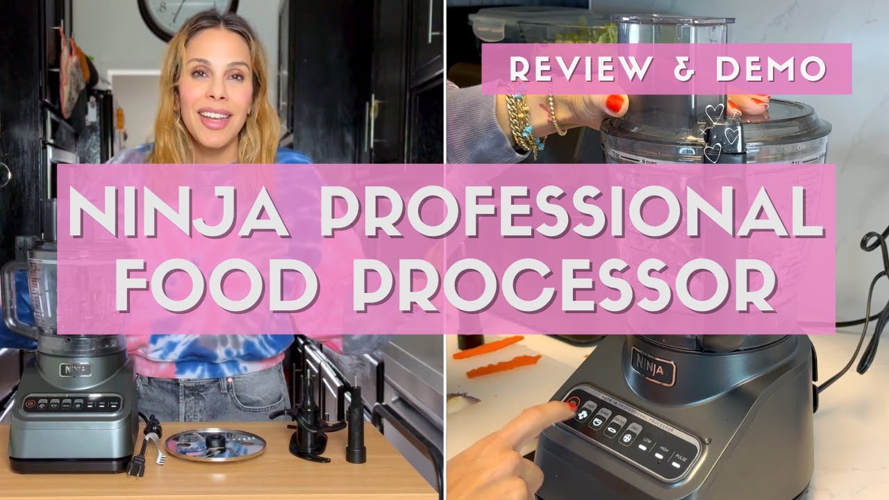 NINJA FOOD PROCESSOR REVIEW AND DEMO