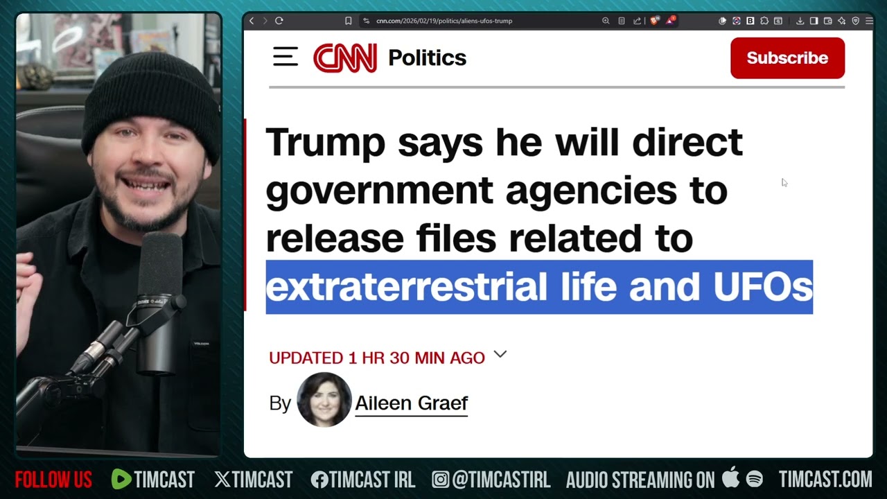TRUMP ORDER ON UFOS PROVES we are going to war with iran