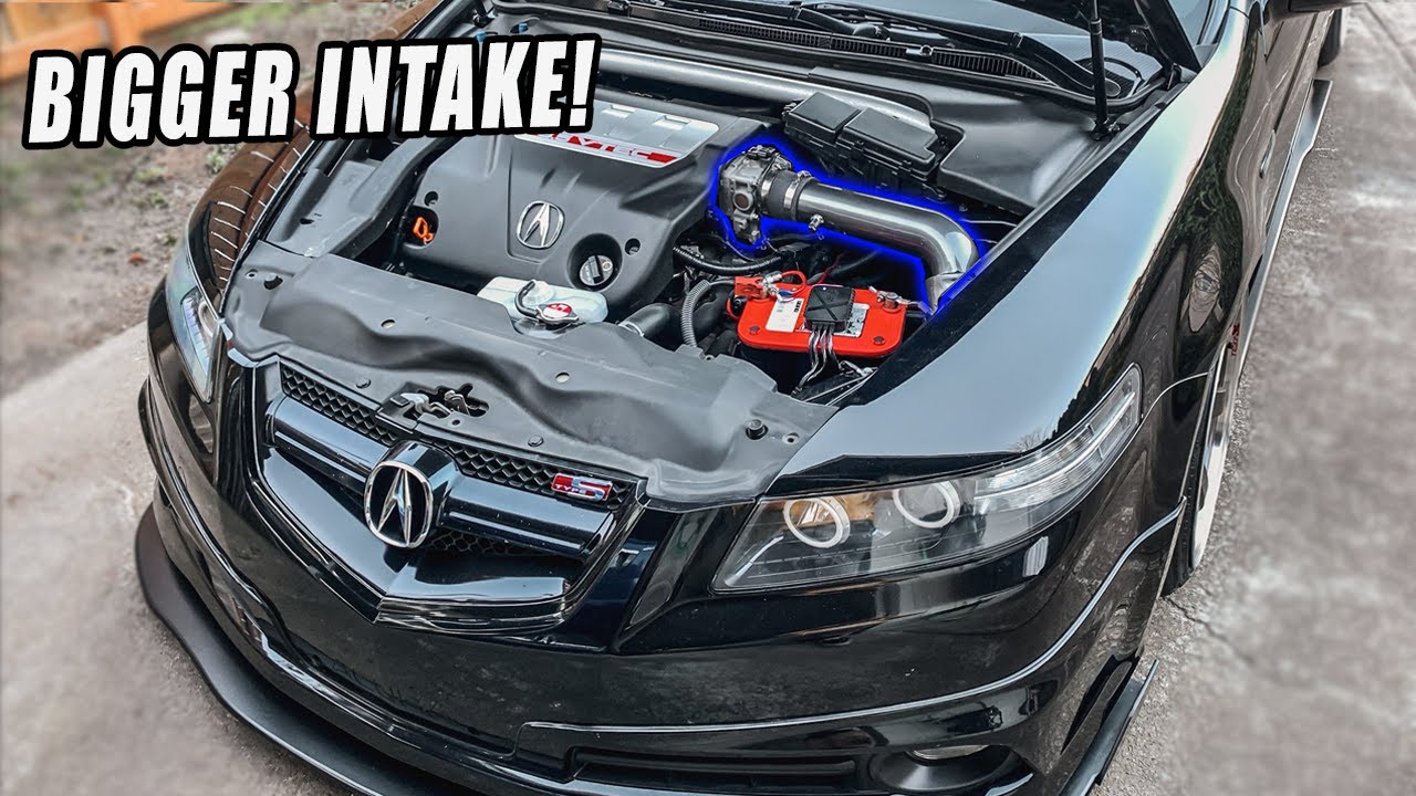 МОДЕРНИЗАЦИЯ ВПУСКА ДЛЯ ОБОИХ МОИХ ACURA TL-S