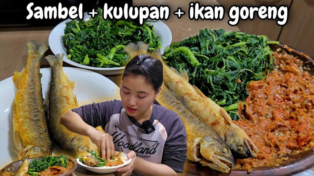 KALAU MAS BOS TAHU BISA MARAH⁉️ SAMBEL + KULUPAN + IKAN GORENG MASAK WAT WET ASAL KENYANG‼️