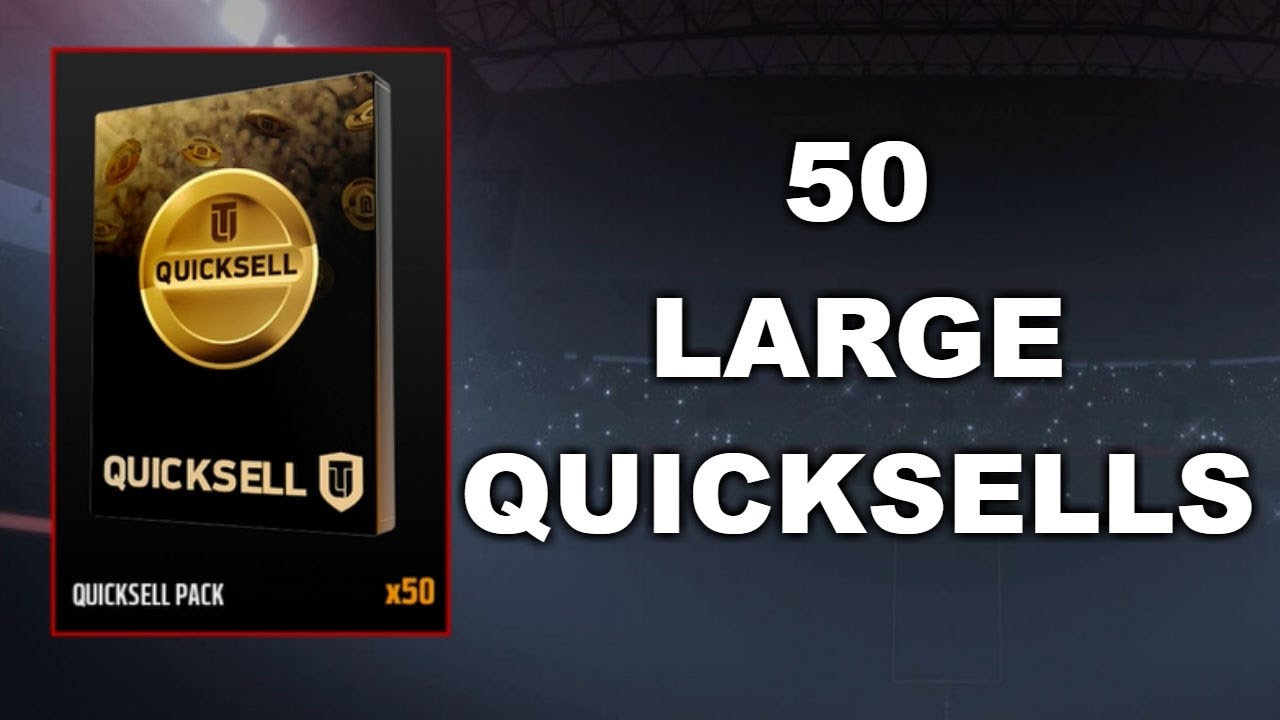 50 LARGE QUICKSELLS!!!! MUT 17