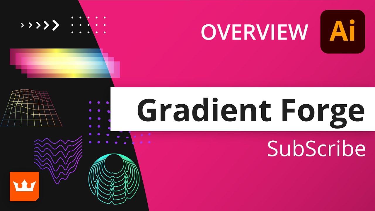 Full gradient control with Gradient Forge | Panel Overview | Astute Graphics