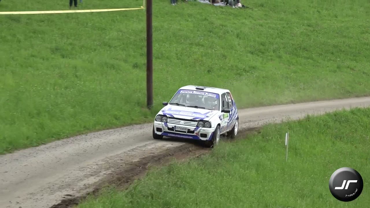 Oscar Sarabia en el Rallye Valles Pasiegos 2021 - MRF Tyres