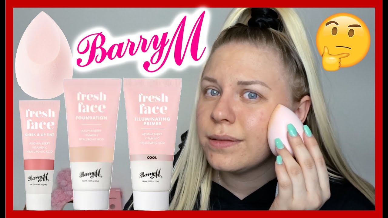 ТЕСТИРОВАНИЕ КОЛЛЕКЦИИ BARRY M FRESH FACE | макияж с Аликскейт