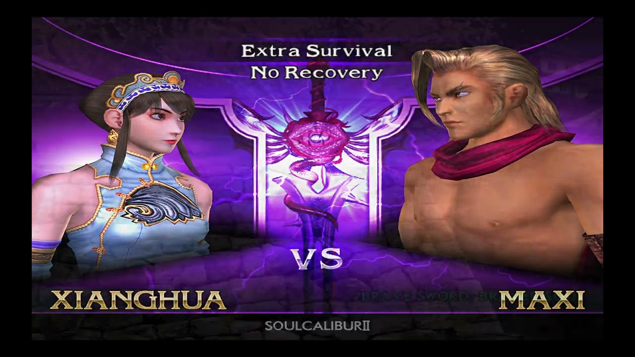 Soul Calibur 2 Survival No Recovery Xianghua 48 Wins