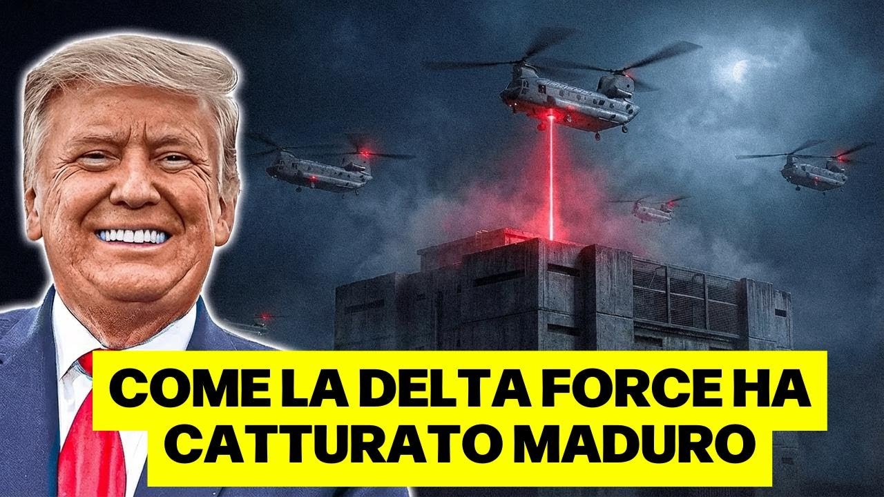 Operazione RISOLUTEZZA ASSOLUTA – La cattura di Nicolás Maduro