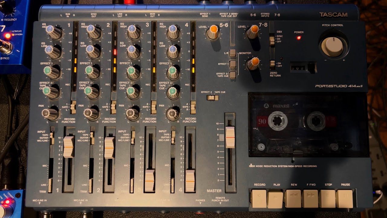 Bass into SOMA COSMOS Cosmosis and Mercury 7 Reverbs