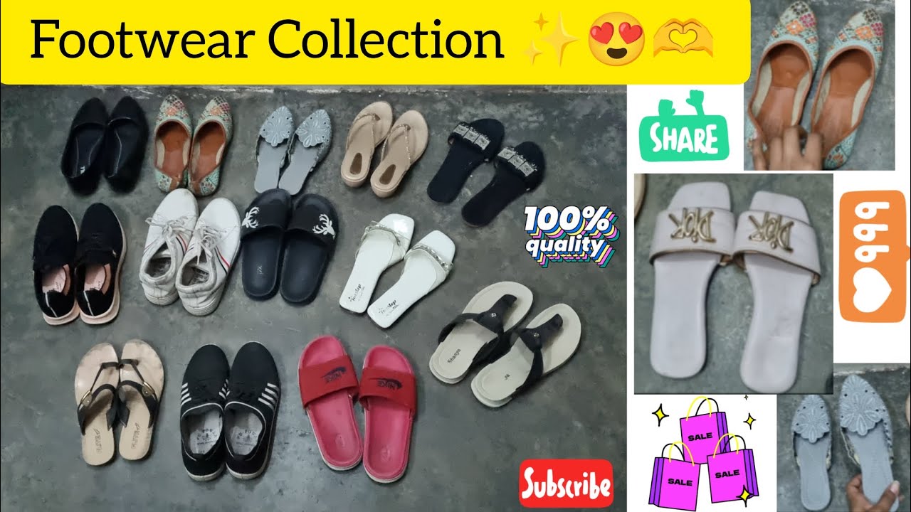 Trendy & Comfortable footwear Collection ✨️🤩 एक बार जरूर देखे 👌🫠 Subscribe plz😍👍 @RishitaRajput_108👈