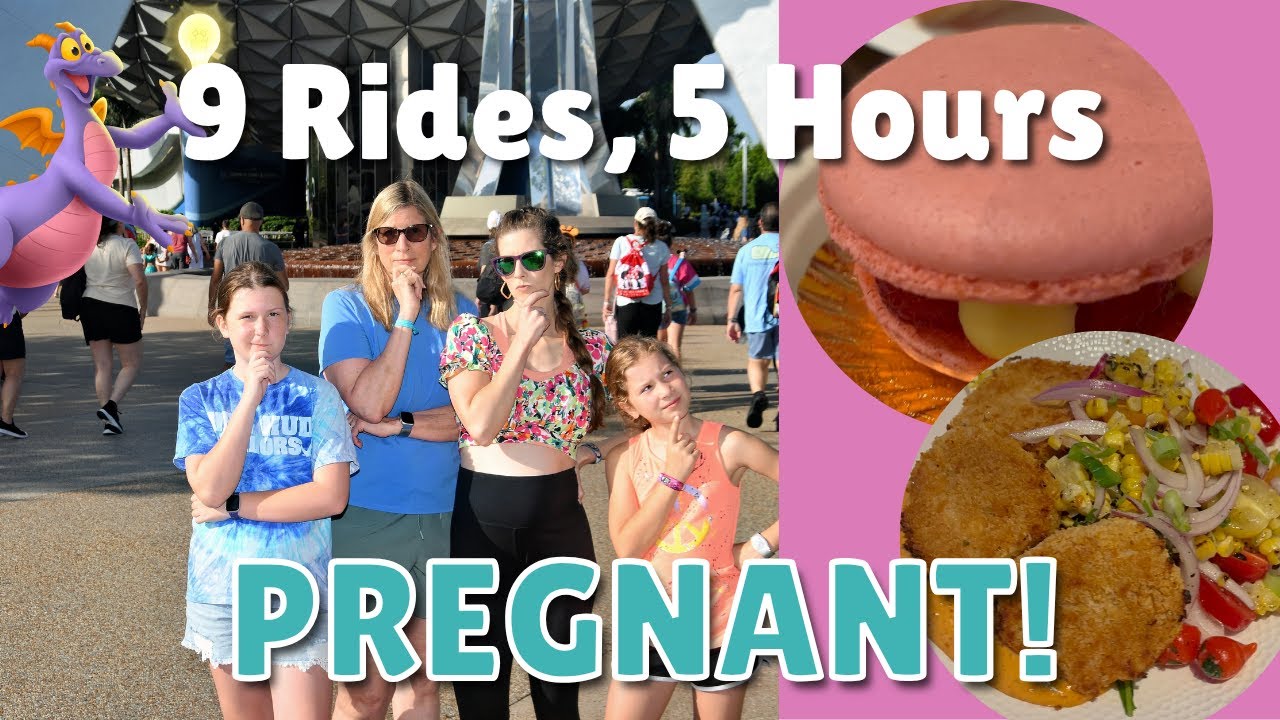 28 Weeks Pregnant and Crushing Epcot at Walt Disney World (Summer 2025)