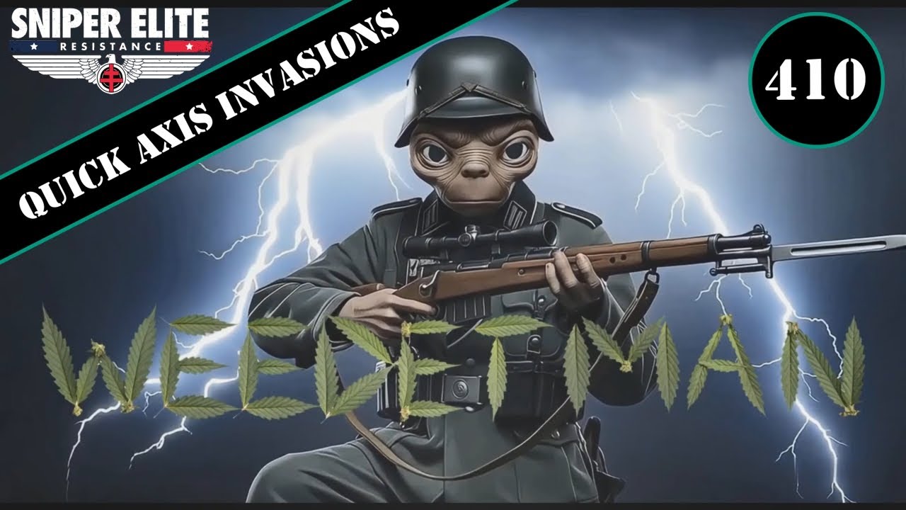 Sniper elite Resistance quick axis invasion 410 MC Stabberton.