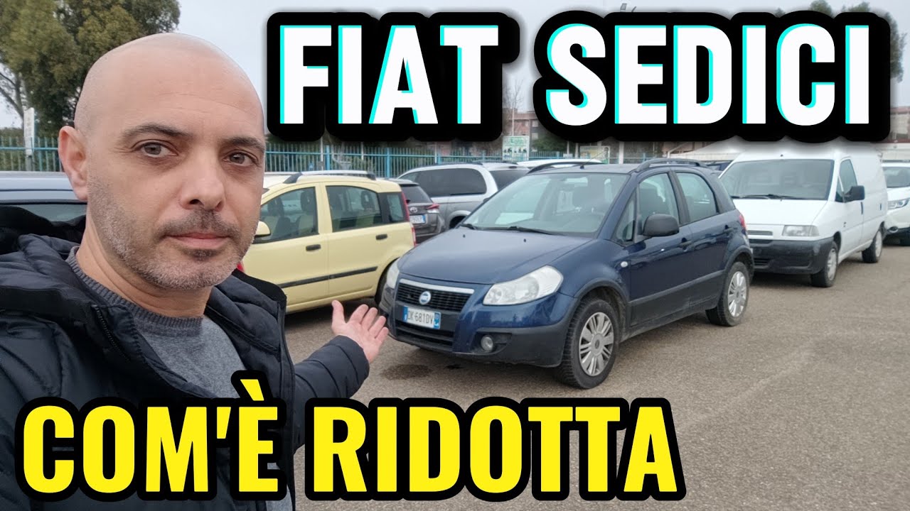 FIAT SEDICI: LA TRATTI MALE MA DURA UGUALE..😎 #fiat 