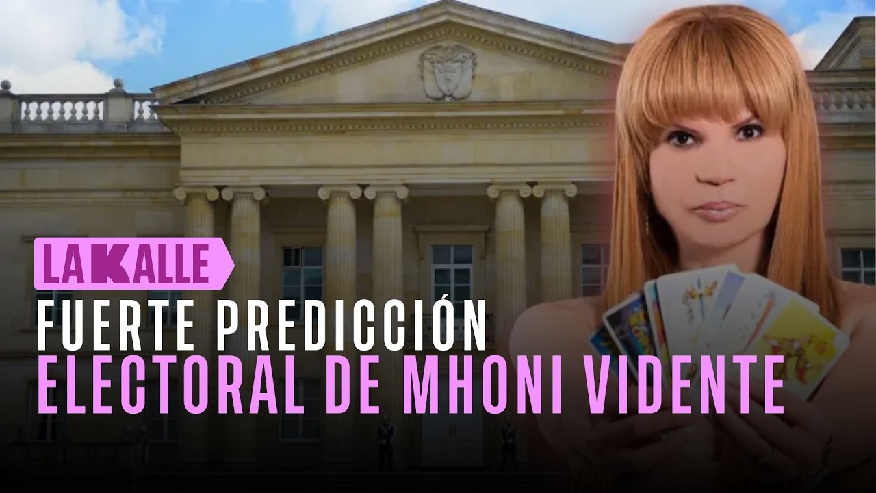 Mhoni Vidente predice qui&eacute;n ser&aacute; el pr&oacute;ximo presidente de Colombia