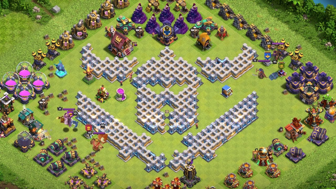 15 Strange Bases in #clashofclans