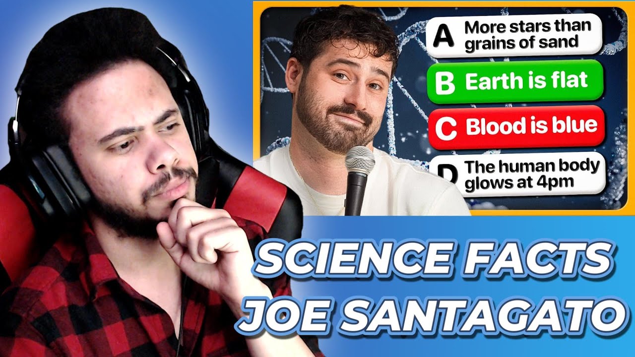 WEIRD SCIENCE FACTS | JOE SANTAGATO REACTION