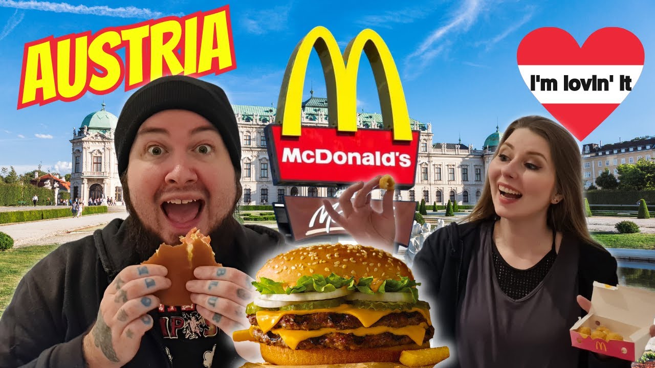 Trying McDonald's in AUSTRIA for the FIRST TIME! 🇦🇹