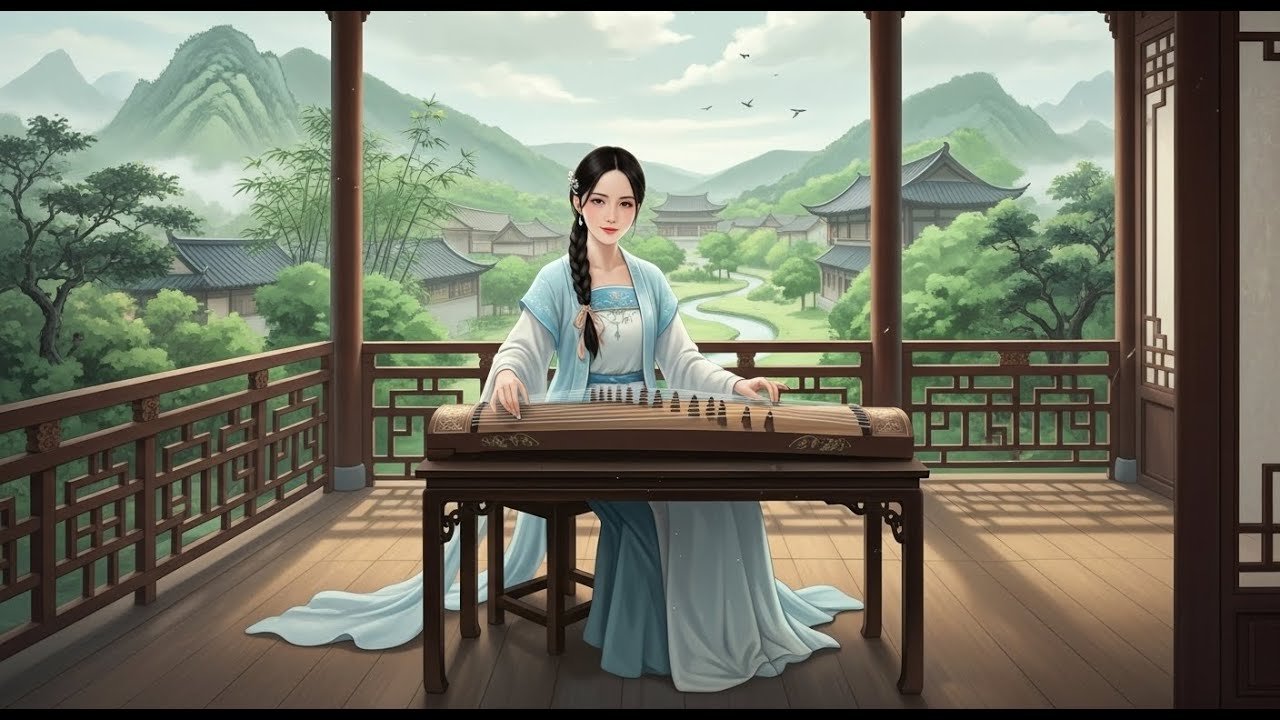 Nhạc Thư Giãn Đàn Tranh Sáo Trúc Ghibli | guzheng, bamboo flute, relaxation |Nhạc thư giãn anime