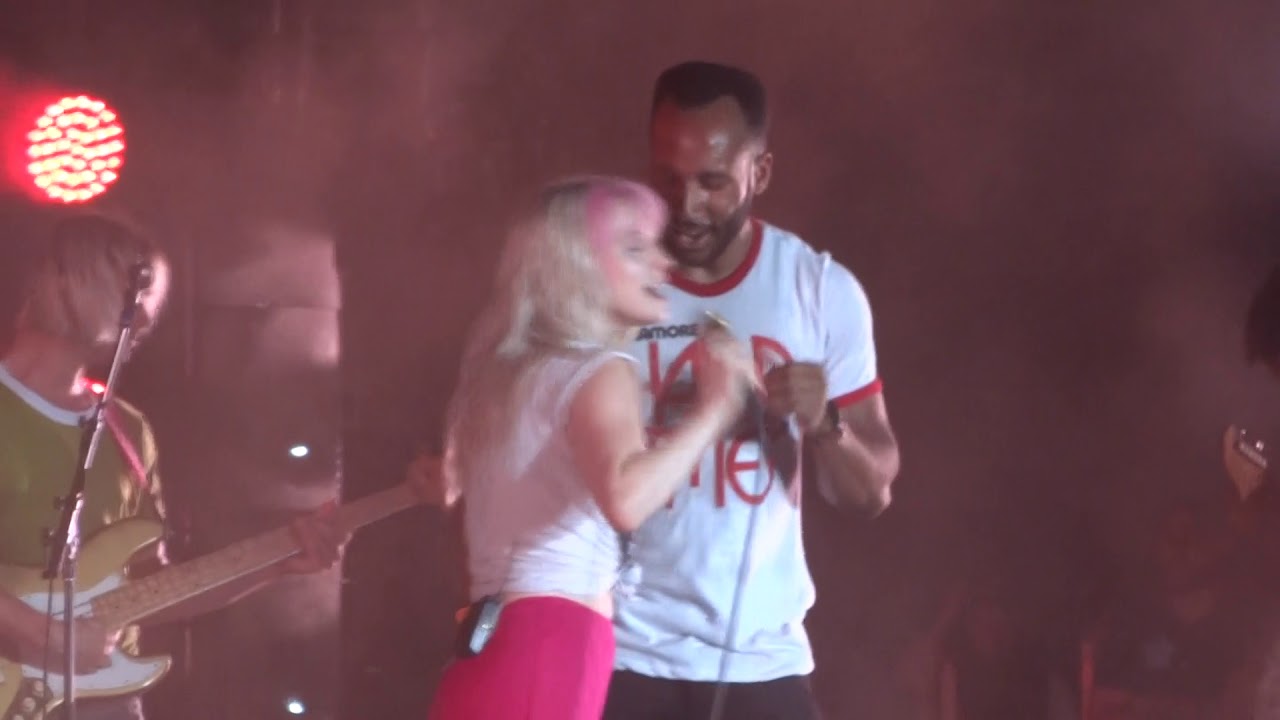 Paramore Misery Business Brings Fan On Stage Simpsonville, SC 6-14-18