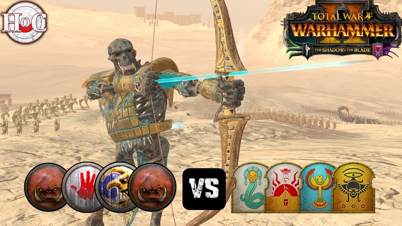 BATTLE FOR THE BADLANDS - Total War Warhammer 2 - Online Battle 434