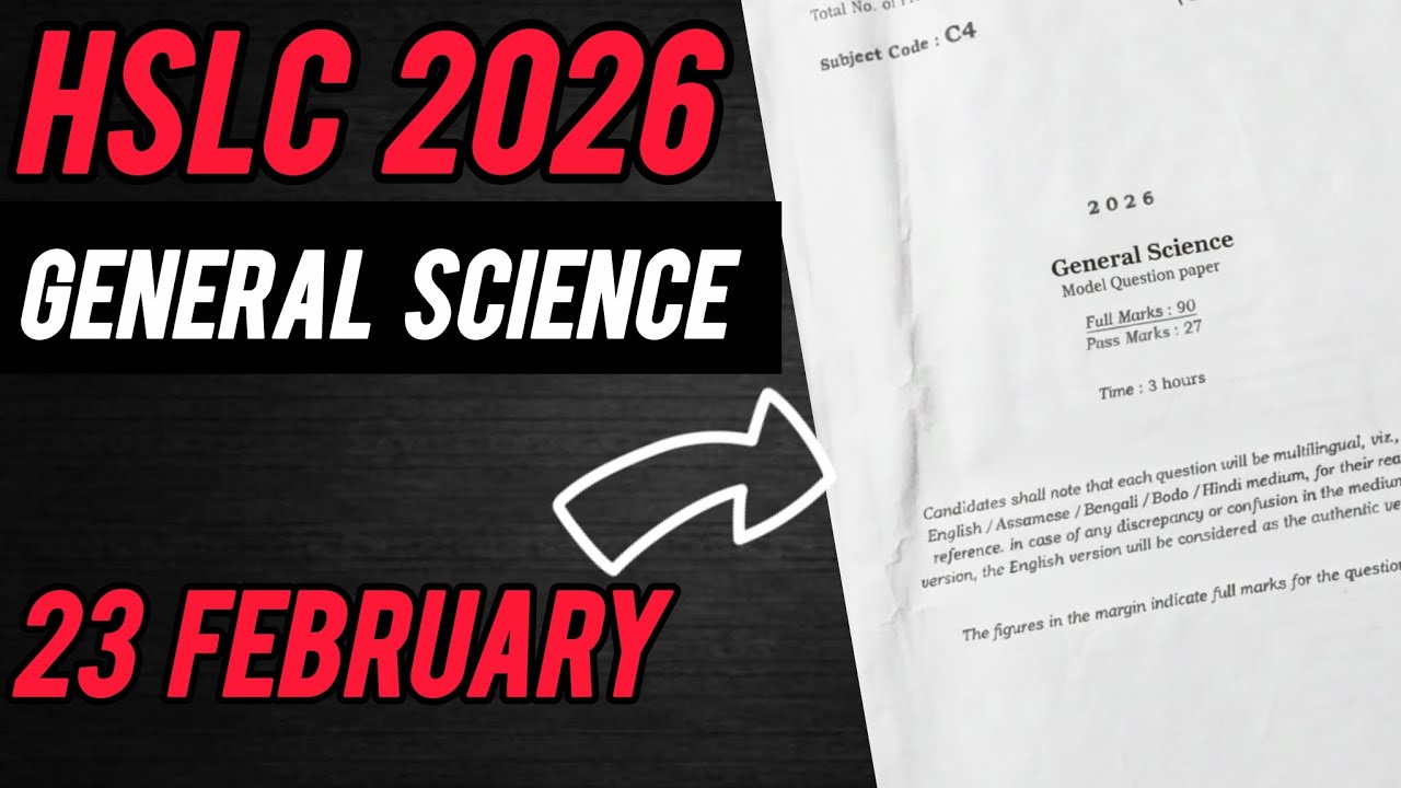 🔥 SEBA HSLC 2026 | General Science Most Important Questions | Expected Q&A for Final Exam