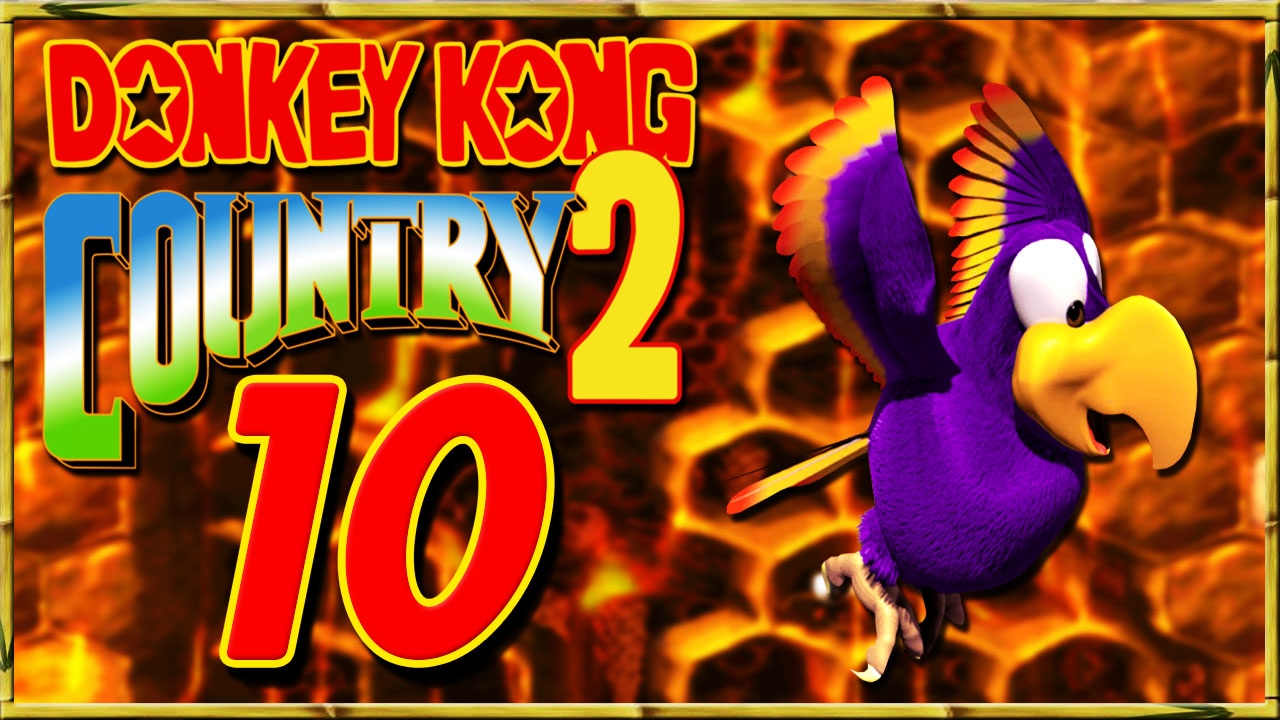 DONKEY KONG COUNTRY 2 # 10 ★ Quawks' Absturz