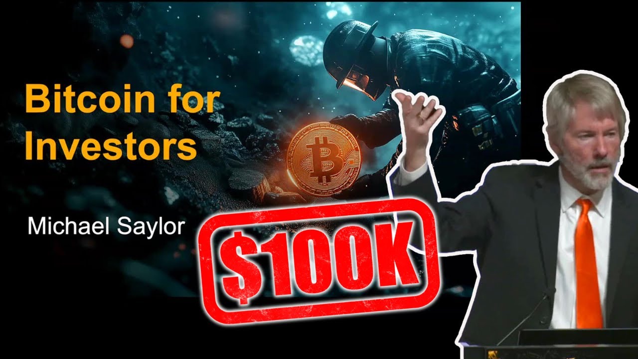 Michael Saylor's Private Bitcoin Presentation to Institutional Investors