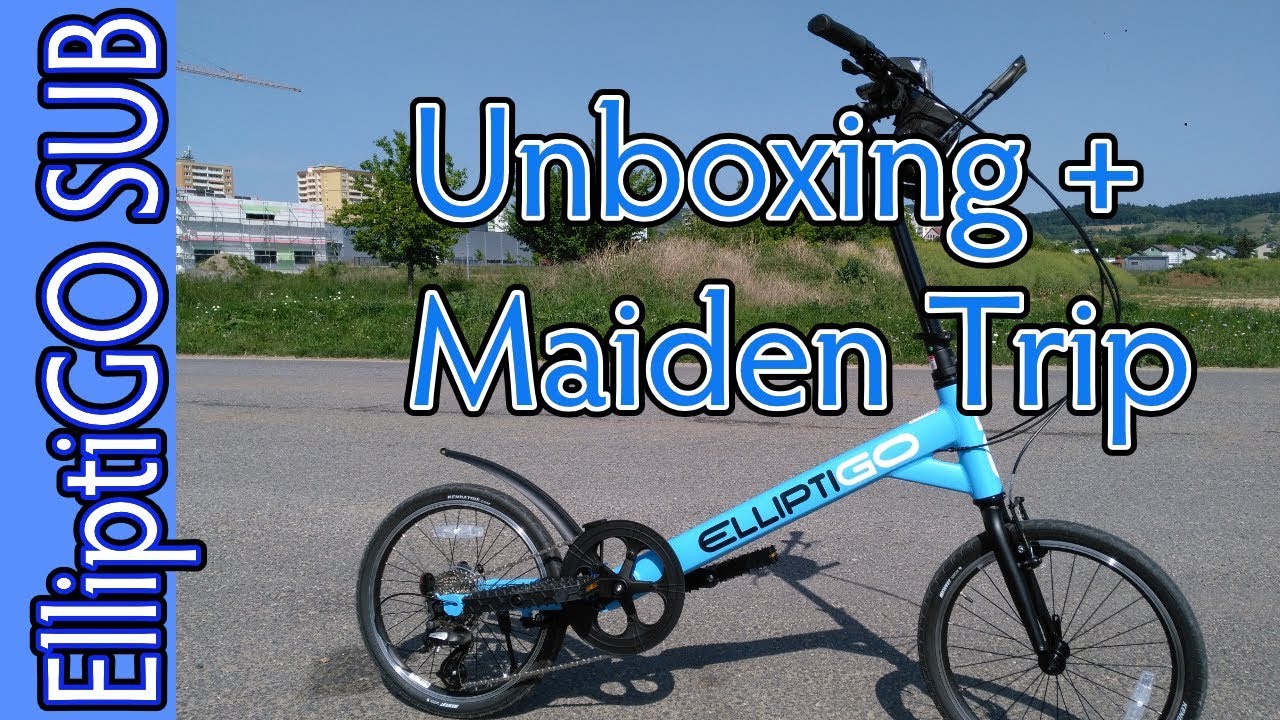 ElliptiGo SUB - Unboxing and Maiden Trip