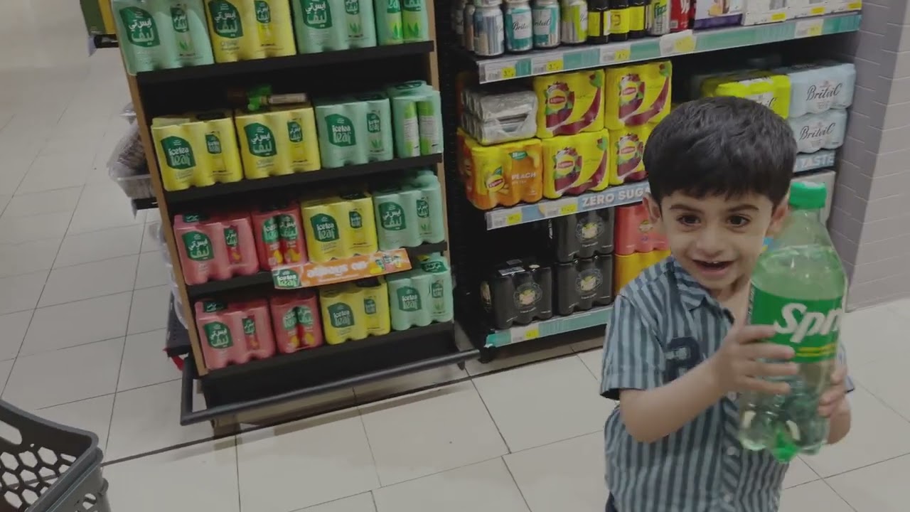 Muhammad JAAN enjoying shopping at Arab Mall