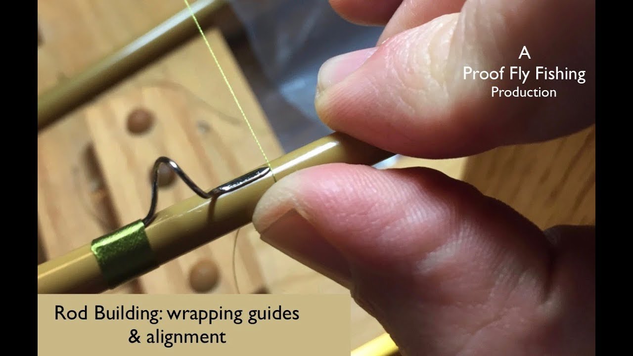 Rod Building: wrapping guides & alignment