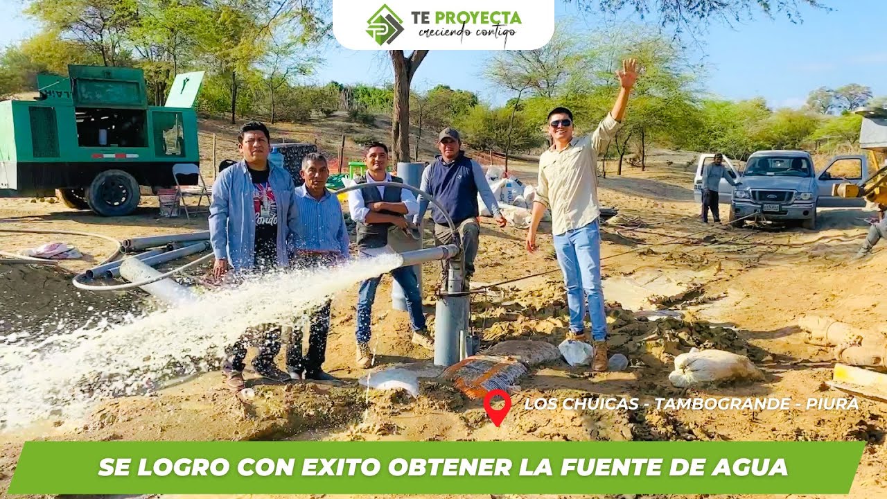 PERFORACION DE POZO TUBULAR EN PIURA ONG COMPASSIÓN Y TE PROYECTA CHICLAYO LAMBAYEQUE ESTUDIOS SEVs