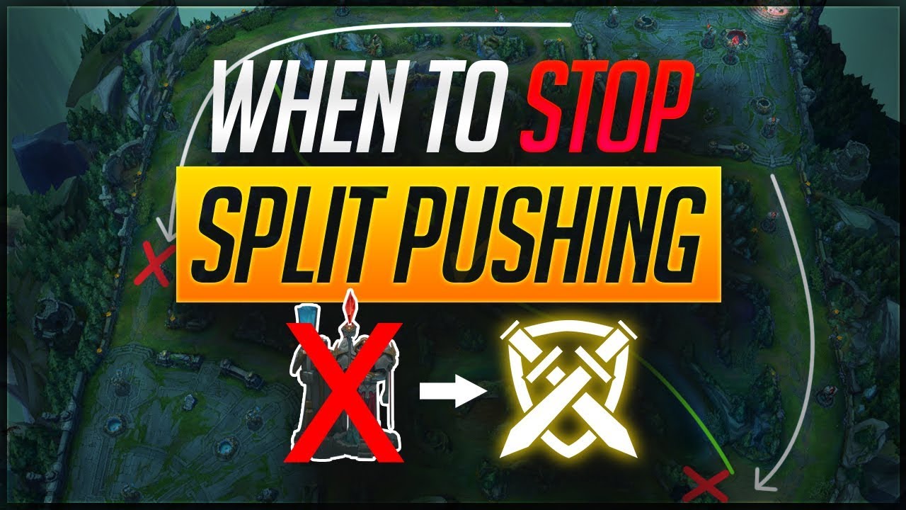 When to STOP SPLIT PUSHING and GROUP? Learn How! | Skill Capped