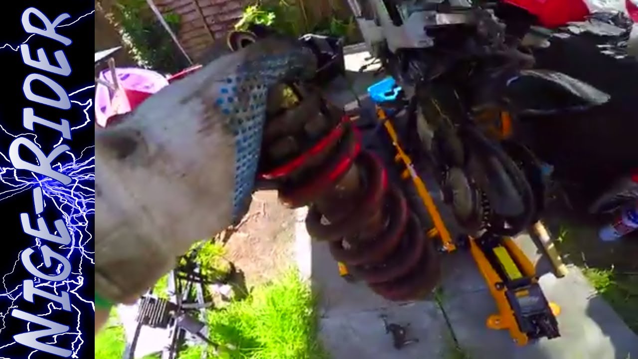 Rear Shock removal From VFR800Fi 5th Gen