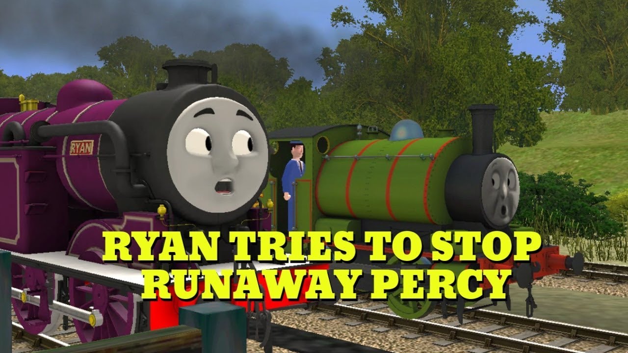 Ryan Tries To Stop Runaway Percy
